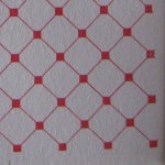 Red Dutch Tile Paper