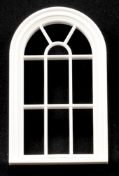 Victorian Round Top Window