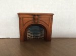 Braxton Payne Victorian Fireplace in Warm Walnut