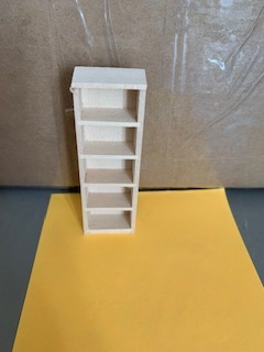 Bookcase One Inch Wide